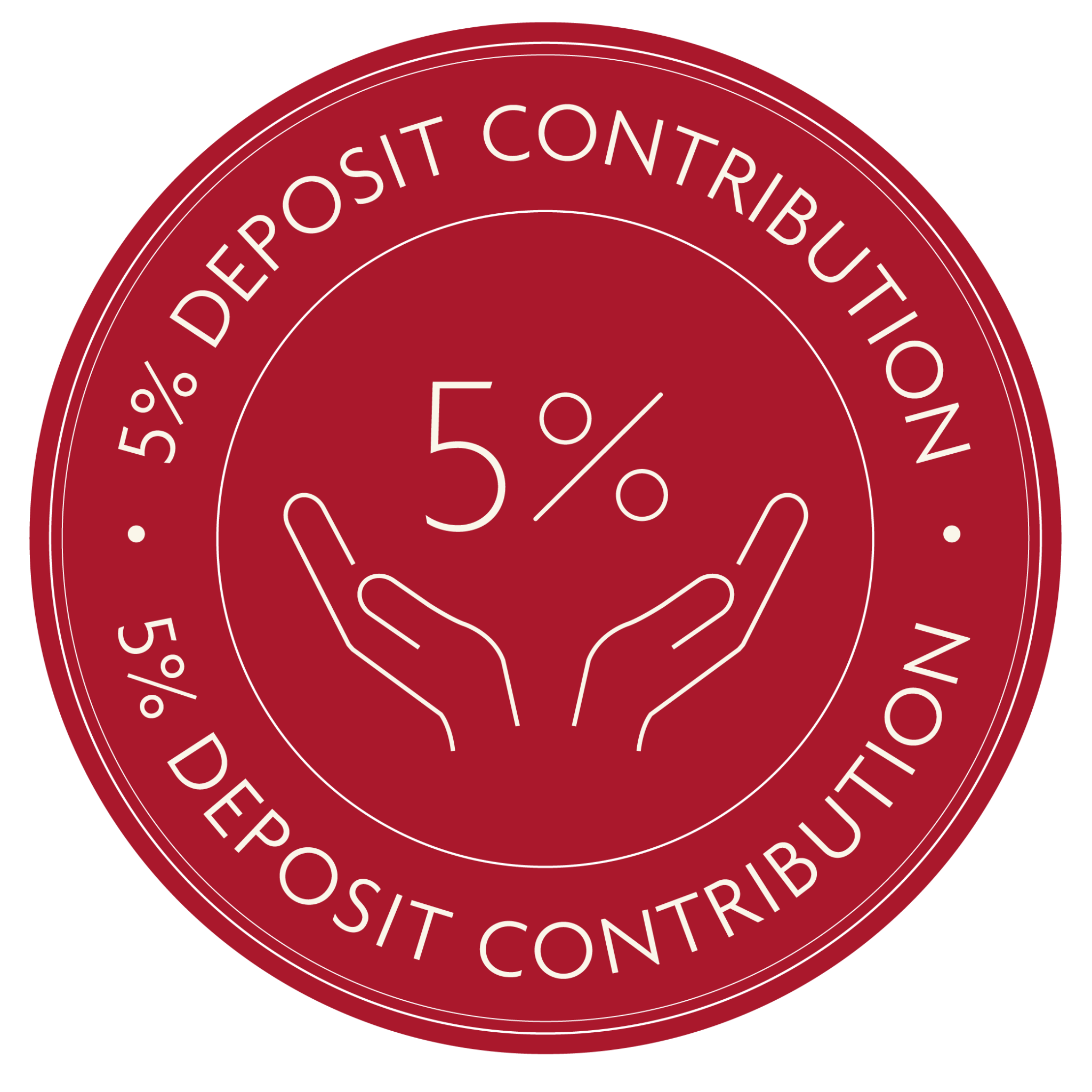Icon for 5% deposit contribution