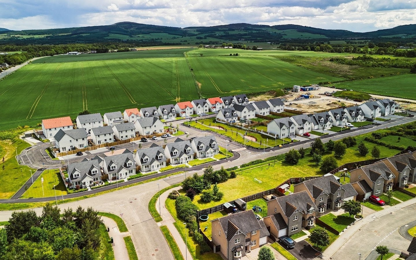 New homes Sauchen Aberdeenshire