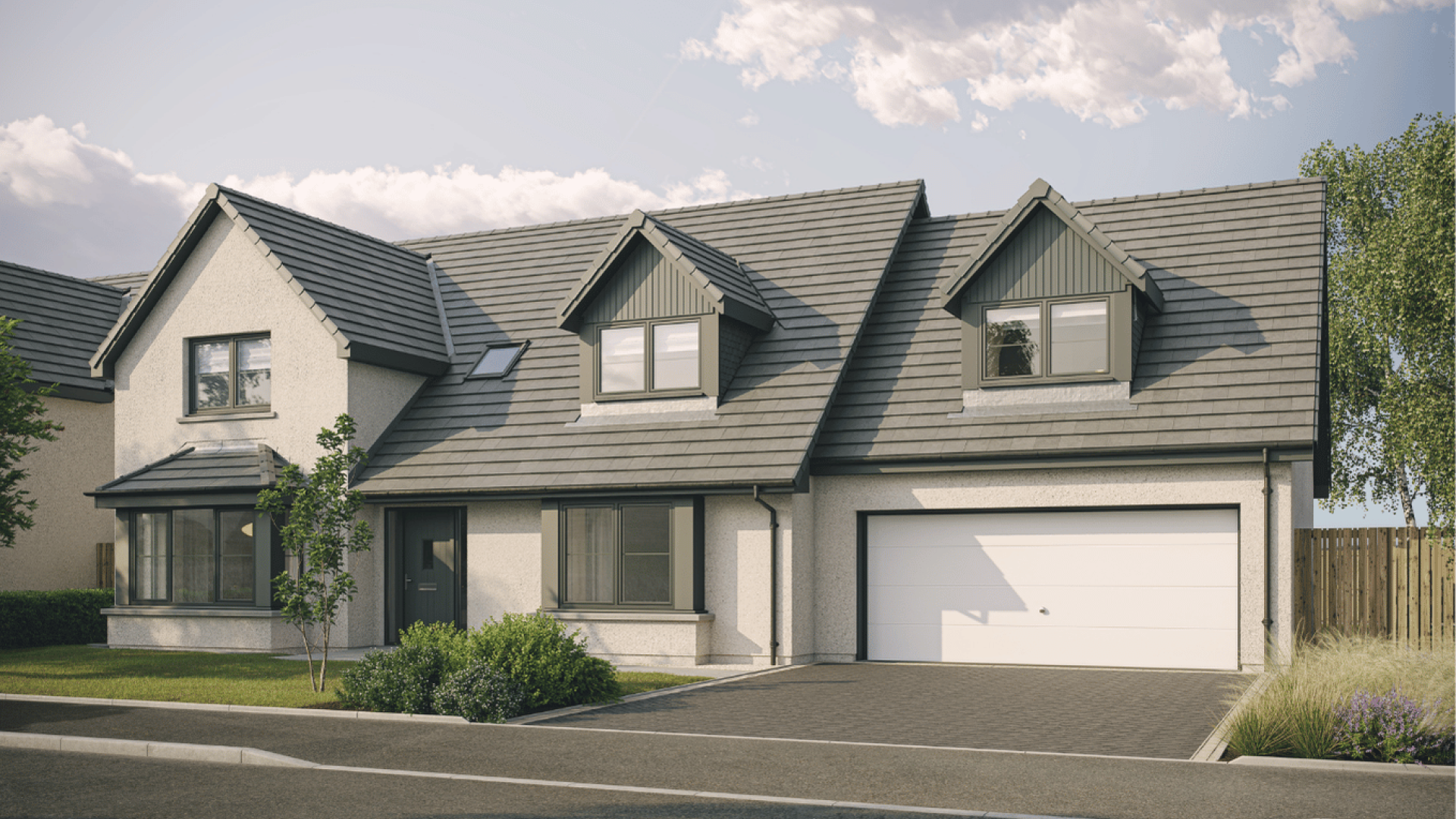 Drumallan CGI Kirkton Heights