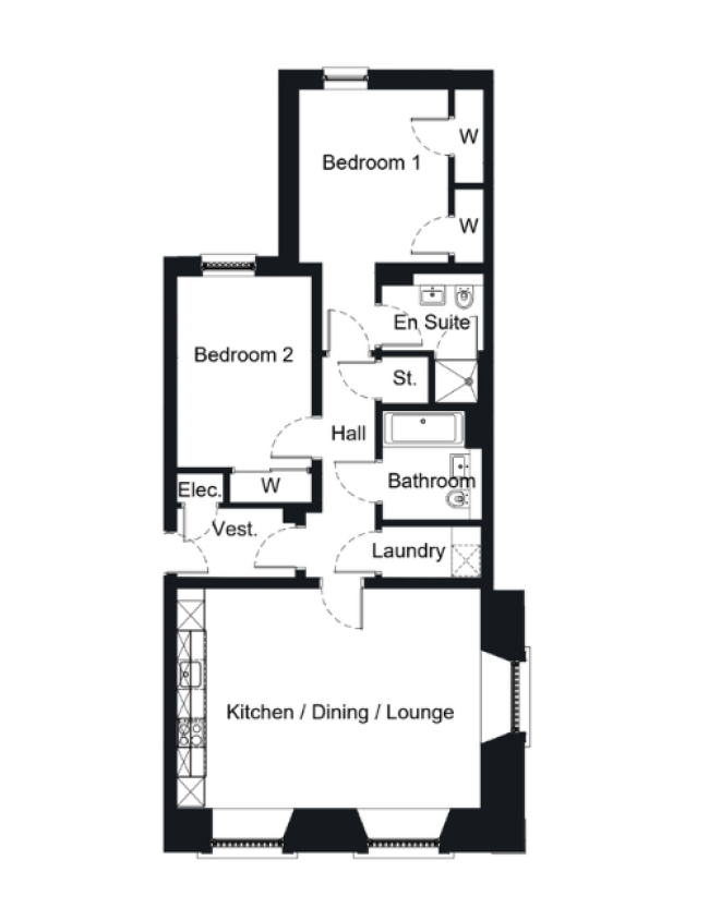 Fernbrae House - Applicable to plot 2