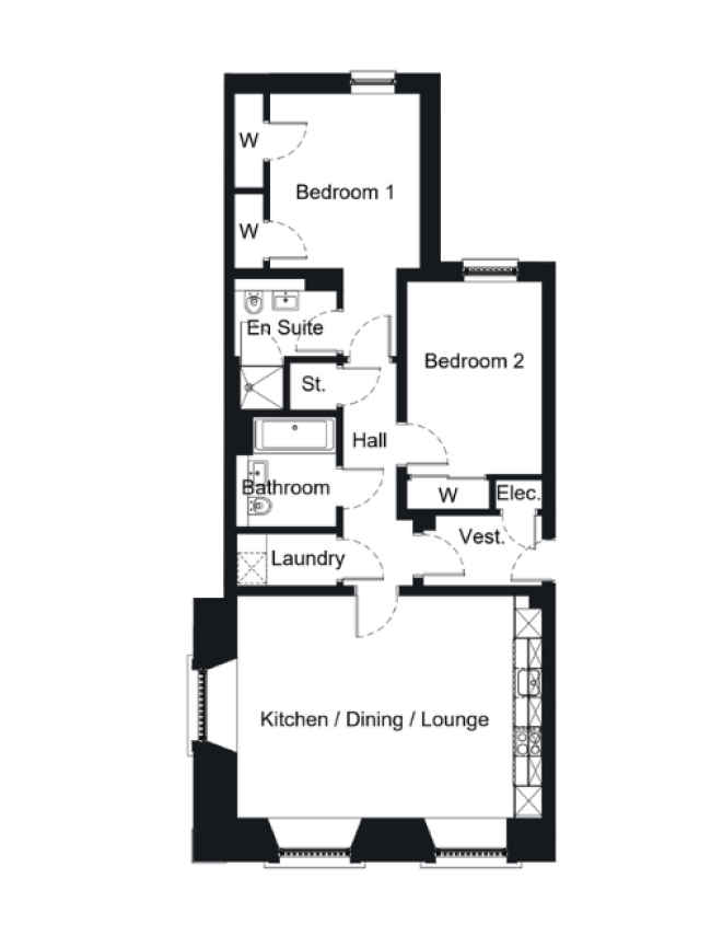 Fernbrae House - Applicable to plot 1
