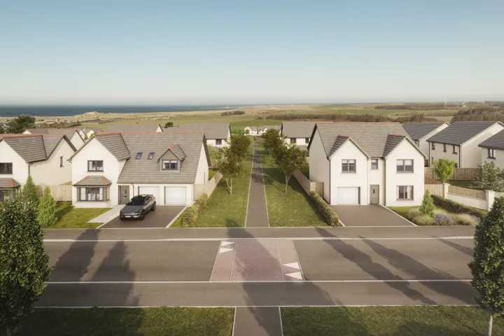 E571 Kirkwood Homes Fraserburgh Site View 01