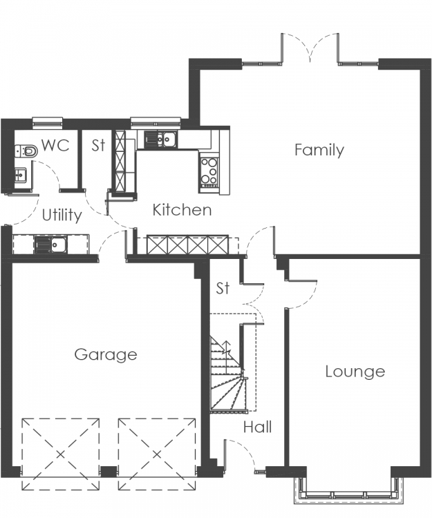 The Marr The Brambles, Sauchen Kirkwood Homes