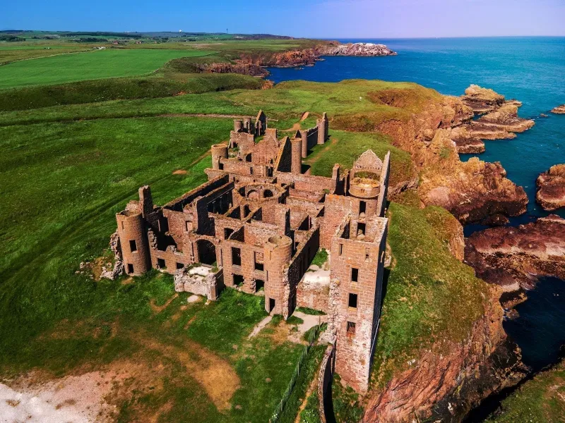 Slains castle