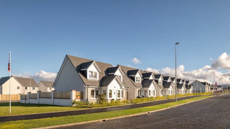 New homes in Sauchen Aberdeenshire