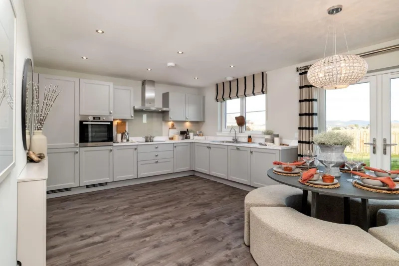 The Tummel showhome in Sauchen Aberdeenshire